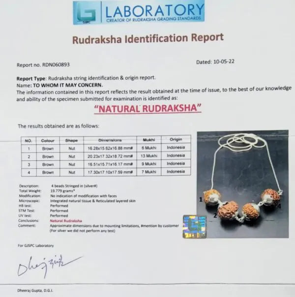Prem Rudraksha Mala Indonesia